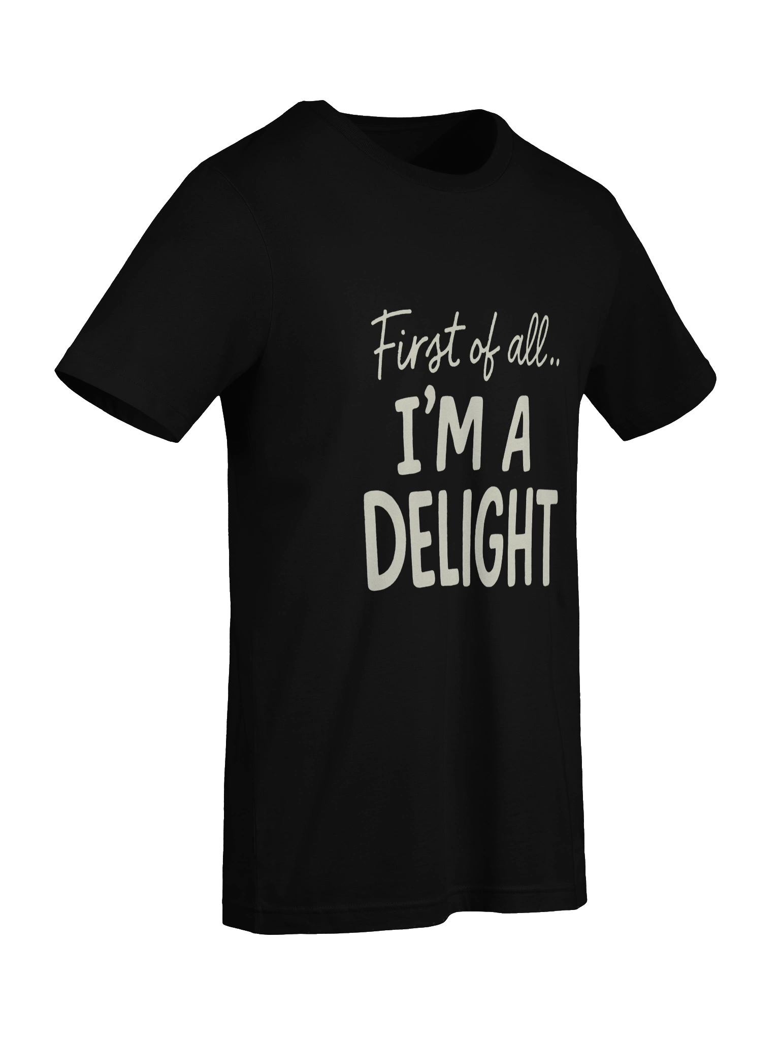 Delightful Statement Bella+Canvas T-Shirt product image (78)