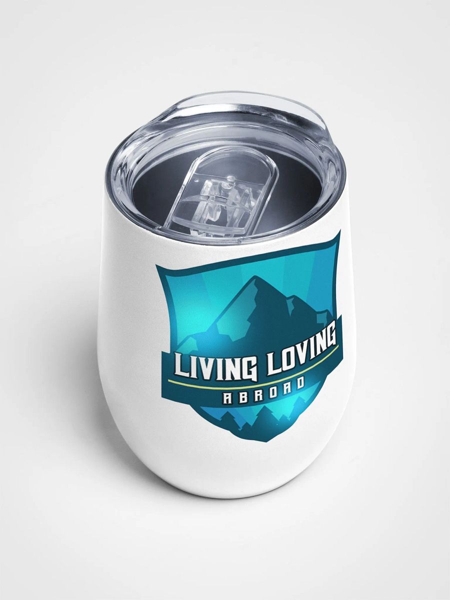 Living Loving Abroad Wine Tumbler product image (4)