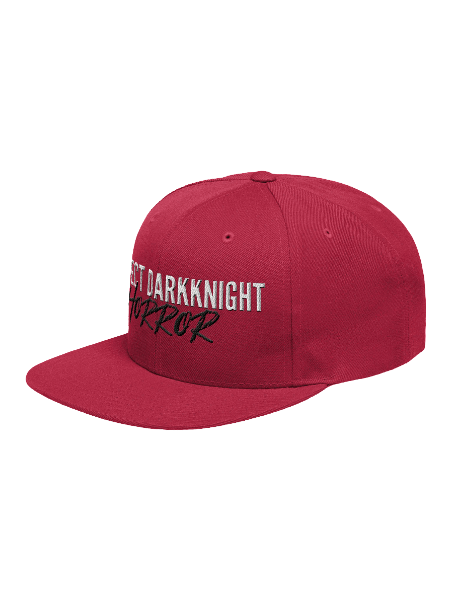 PDKH Embroidered Snapback Unisex white & black stitching product image (3)