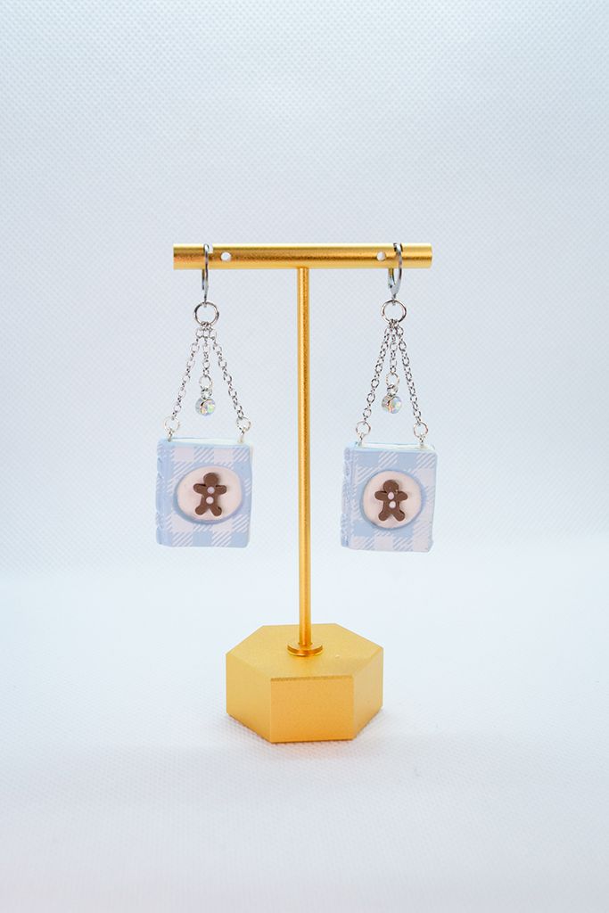 Blue Plaid Gingerbread Books product image (1)