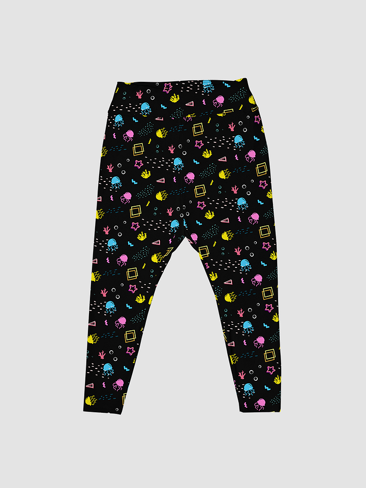 Shifty Seas dark pattern plus size leggings product image (2)