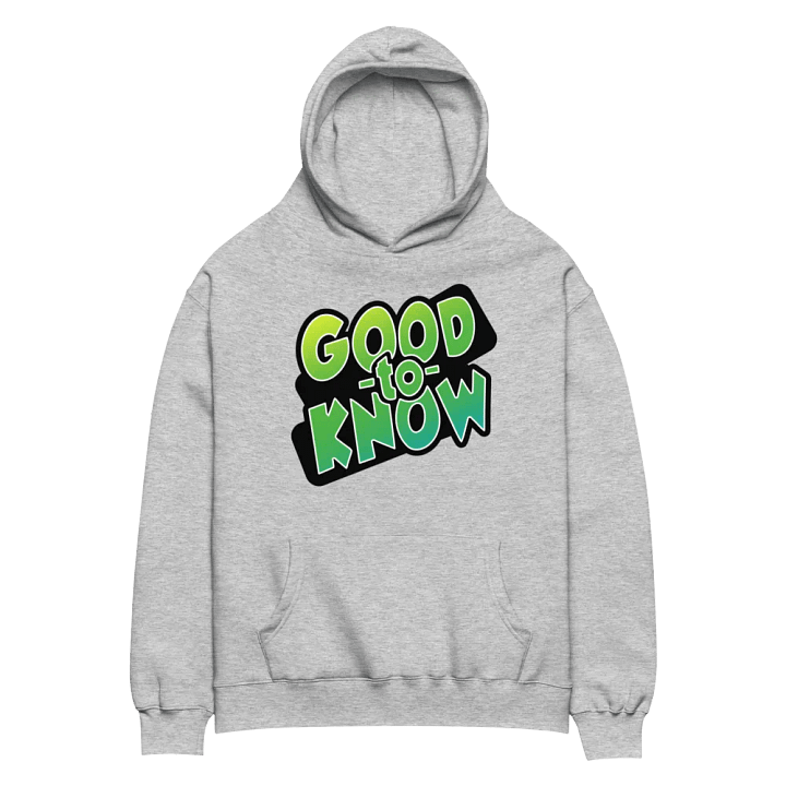 Good to Know Hoodie product image (2)