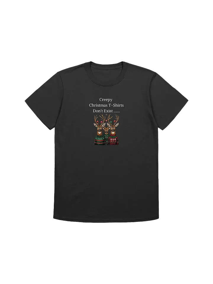 Creepy Christmas Reindeer Unisex T-Shirt product image (2)