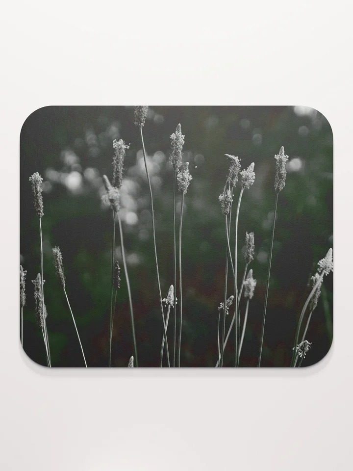 Mauspad - Wildblumen schwarzweiß product image (2)