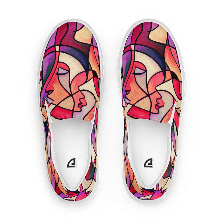 Womеns Faces Canvas Shoes product image (1)