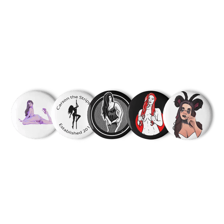 Carson's Fan Art Pin Collection product image (1)