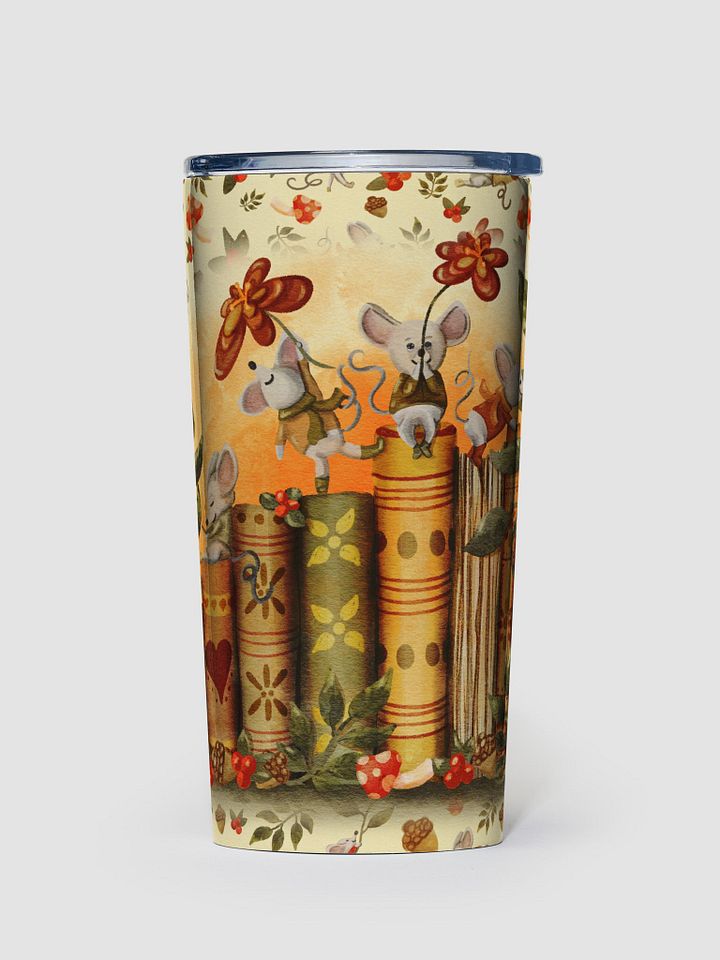 Book Mice, Tumbler with Illustration Spot product image (1)