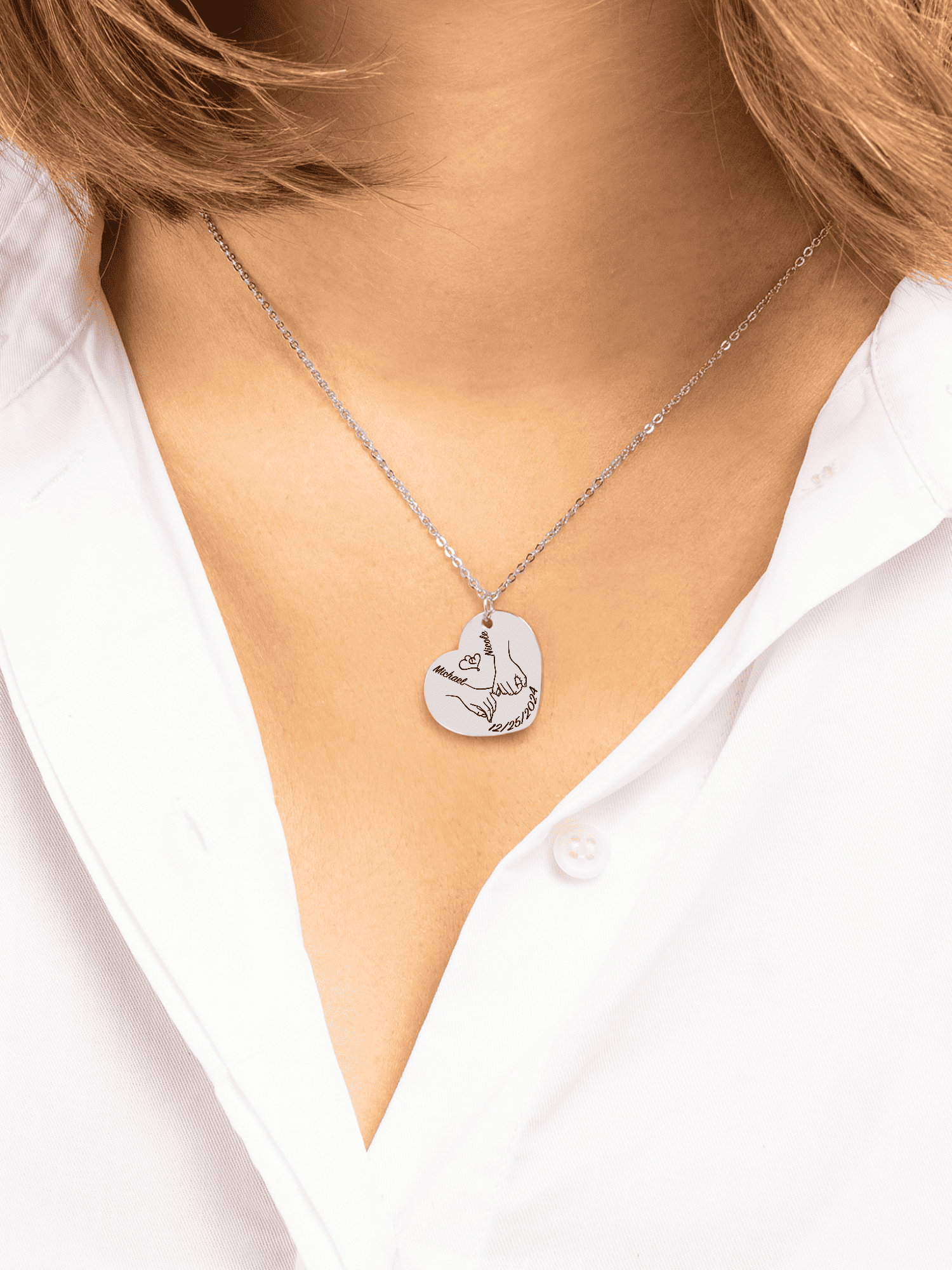 Joined in Love Necklace product image (2)