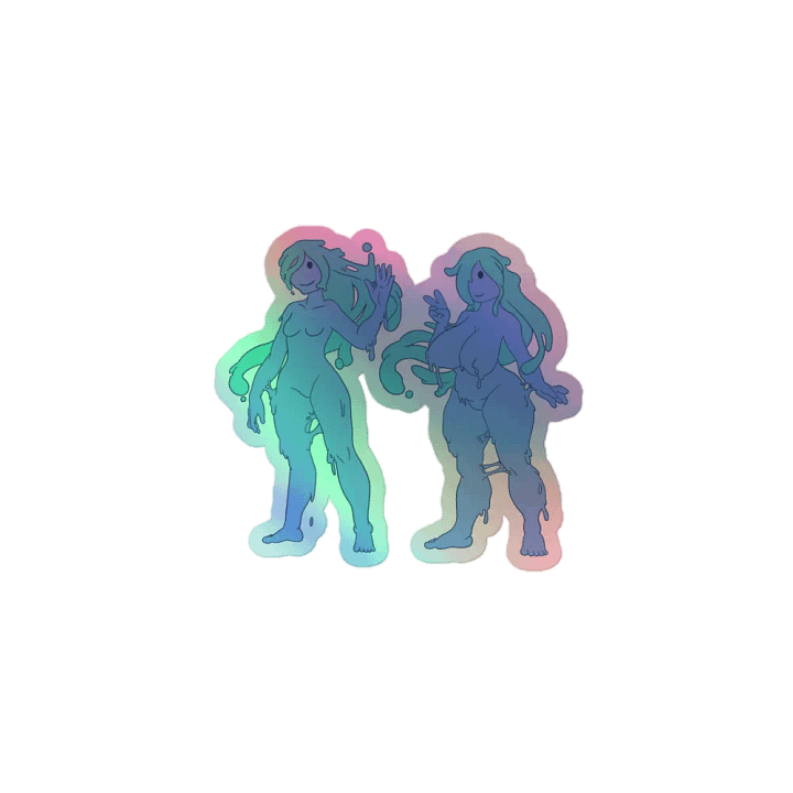 Hydration Twins Holo Sticker product image (2)