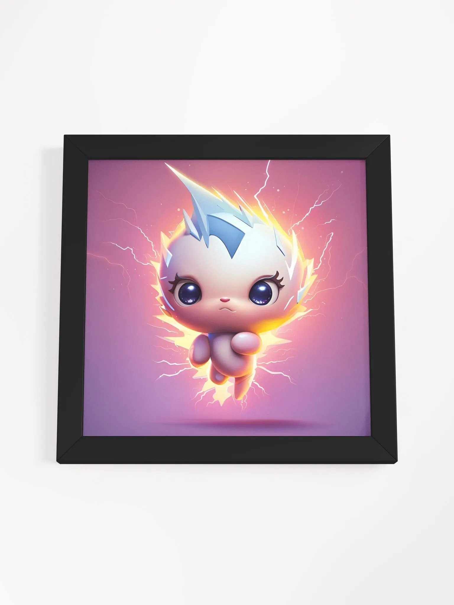 Framed Electric Creature Poster product image (4)