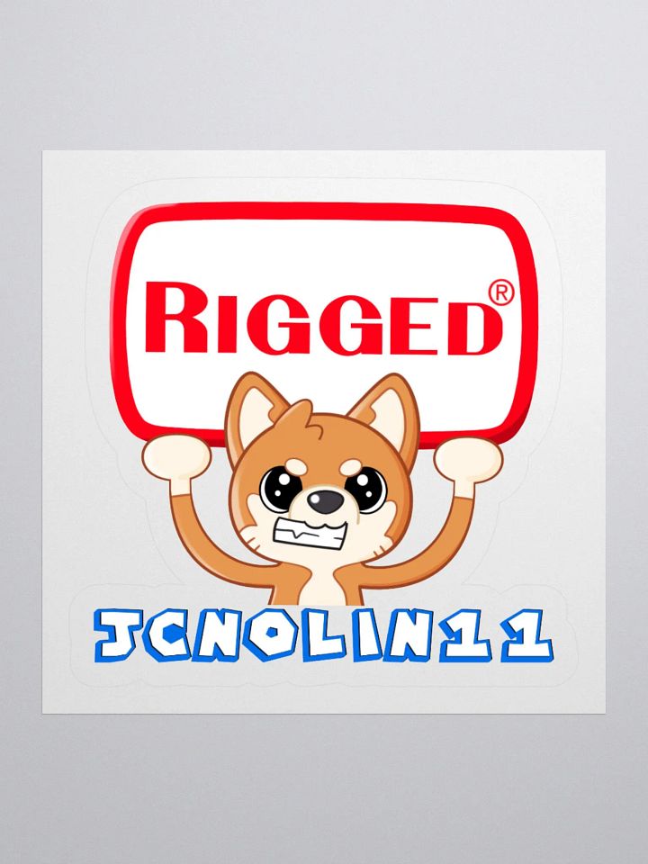 Rigged Sticker product image (1)