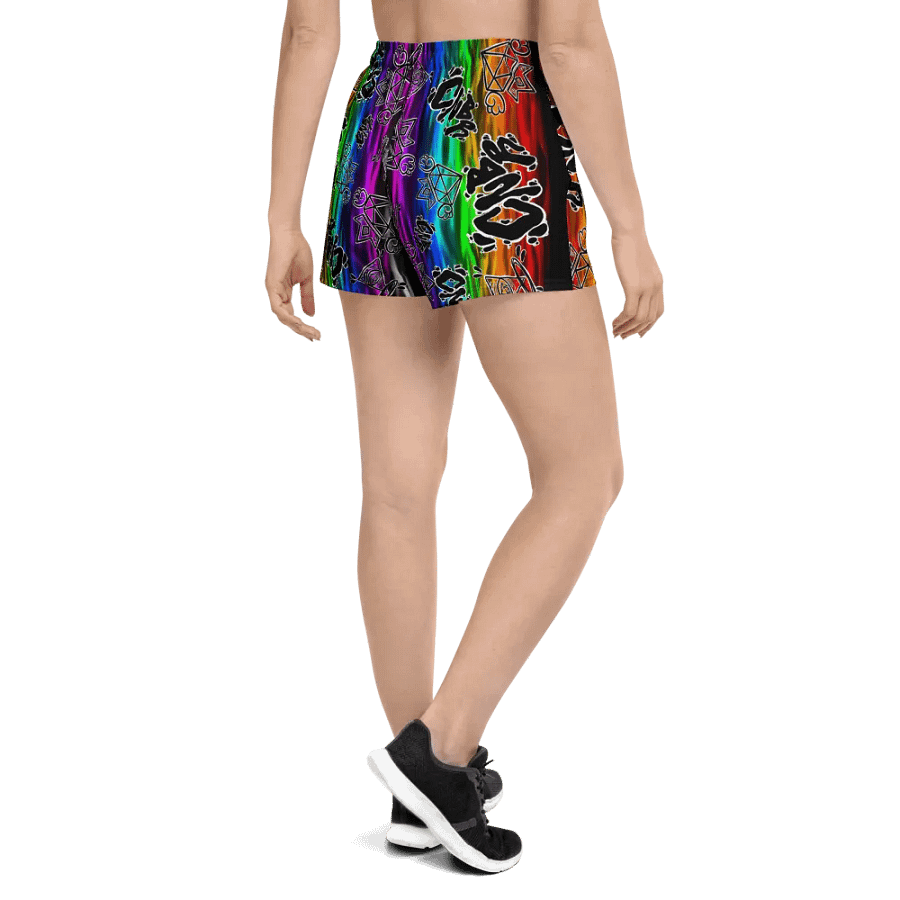 "Tagged Up" - Women's Athletic Shorts product image (4)
