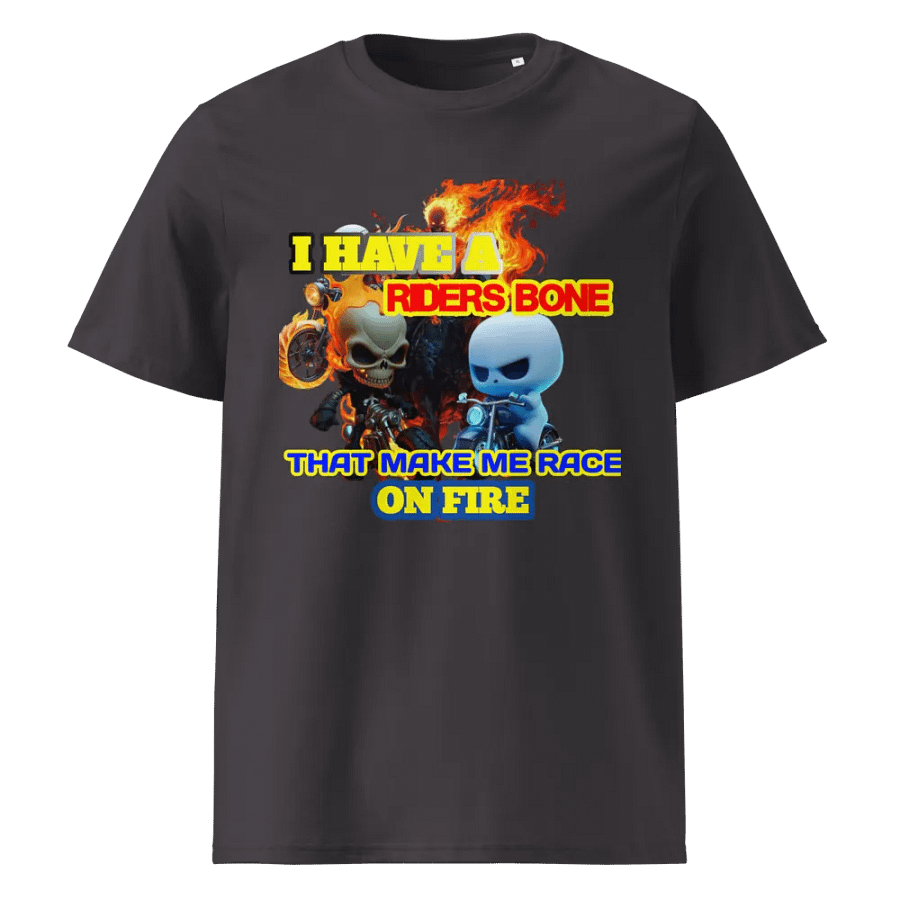 Flaming Riders Organic T-Shirt product image (2)