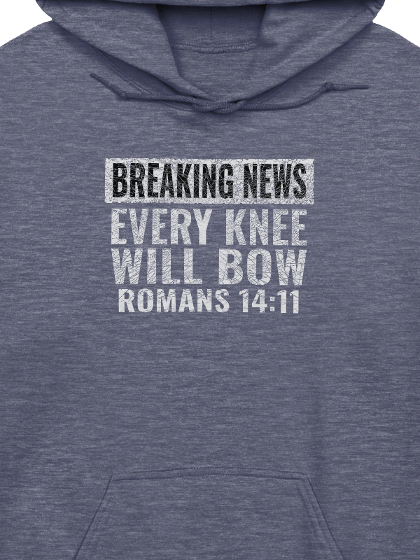 Every Knee Will Bow Hoodie product image (2)