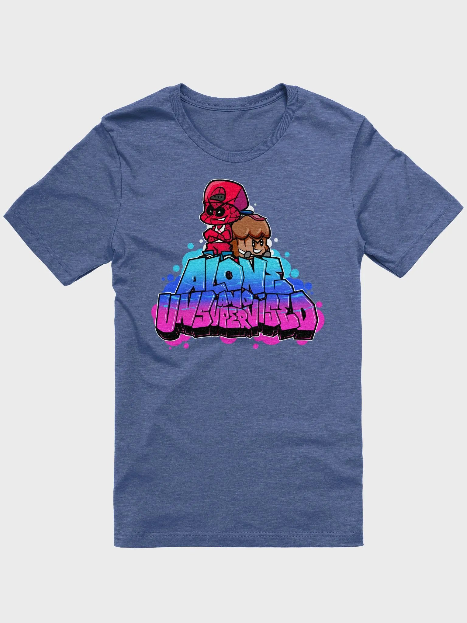 Alone and Unsupervised Graffiti T-Shirt product image (1)