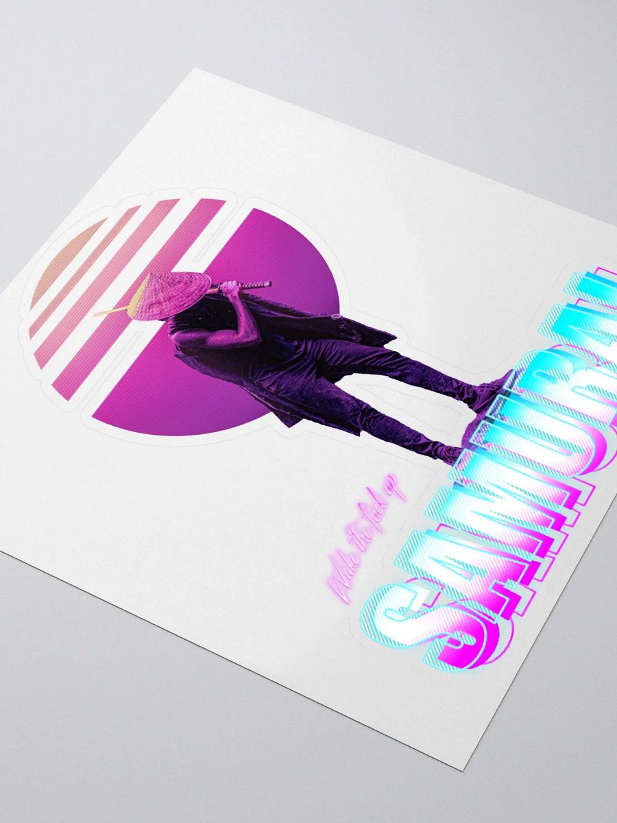 Wake the fuck up samurai Sticker product image (3)