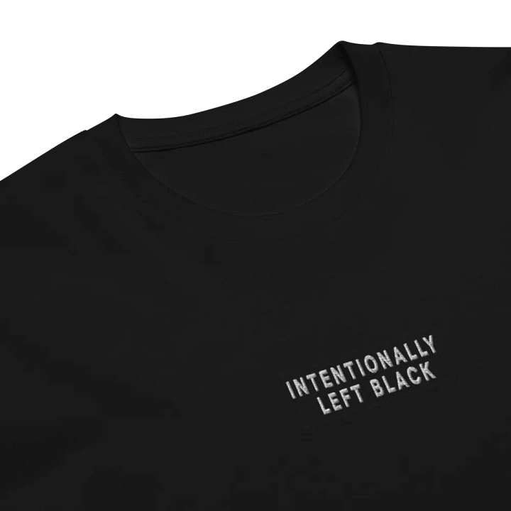 INTENTIONALLY LEFT BLACK - PREMIUM TSHIRT product image (1)
