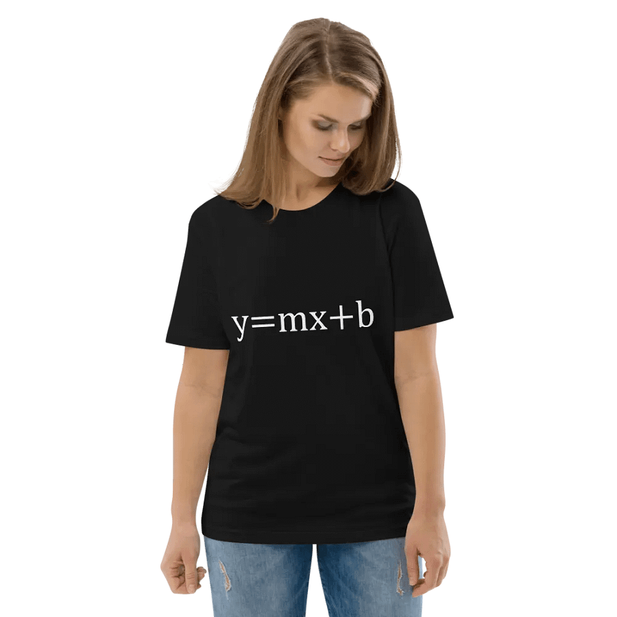 Linear equation t-shirt - 100% cotton product image (5)