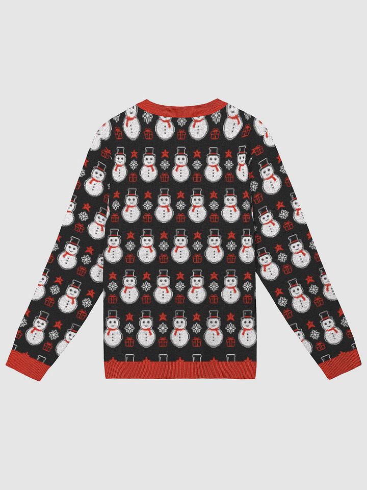 Happy Holidays Slogan Snowman Sweater product image (10)