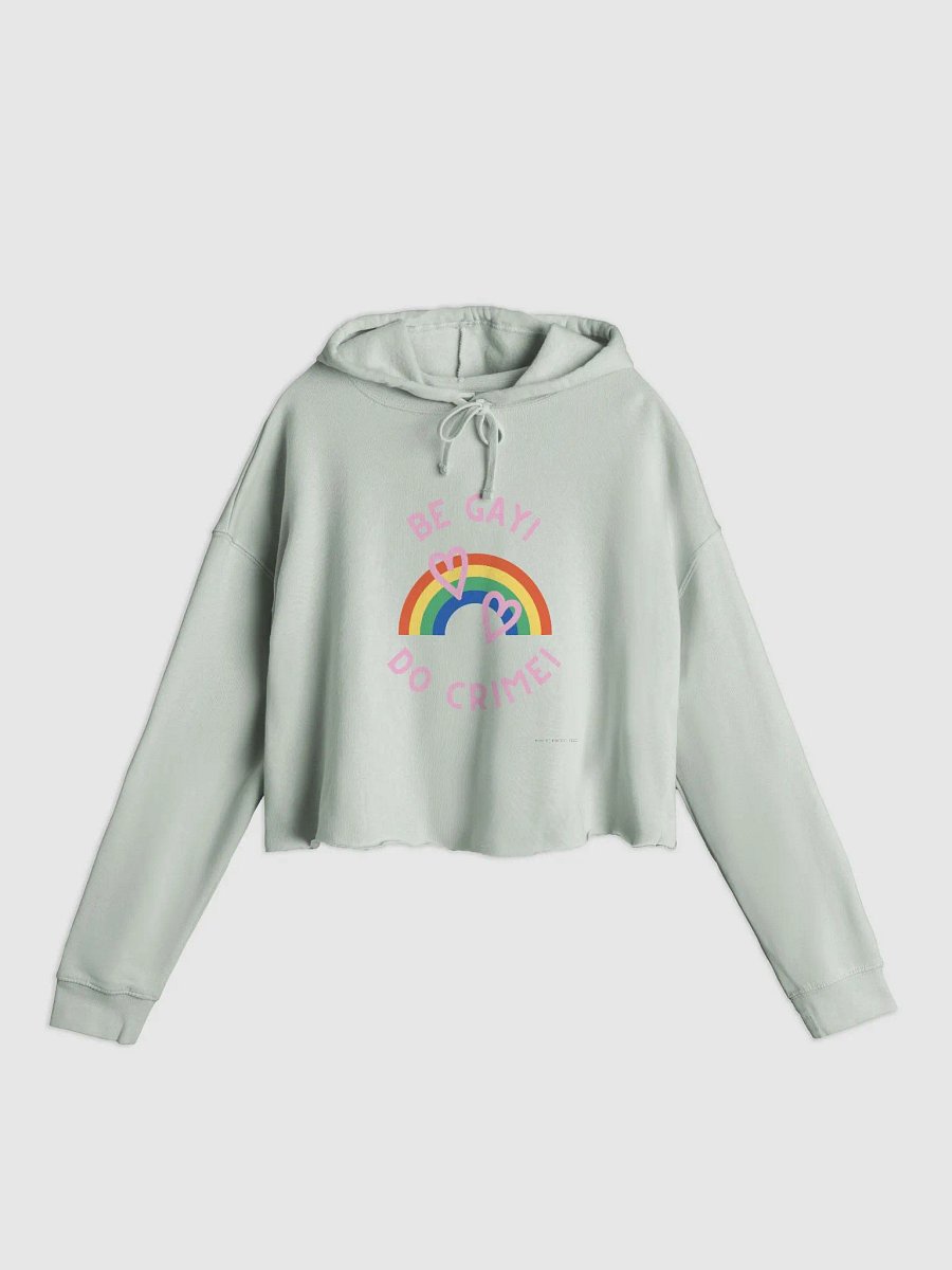 Rainbow Rebellion Cropped Hoodie product image (12)
