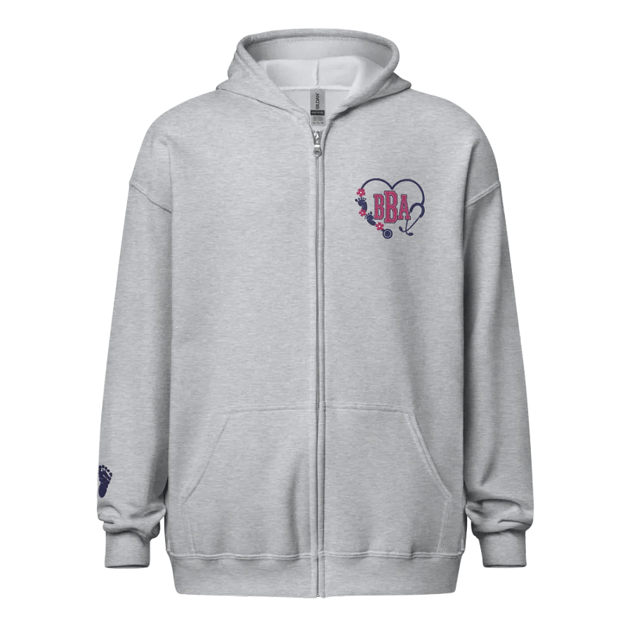 Personalized Embroidered Monogram Hooded Jacket product image (5)