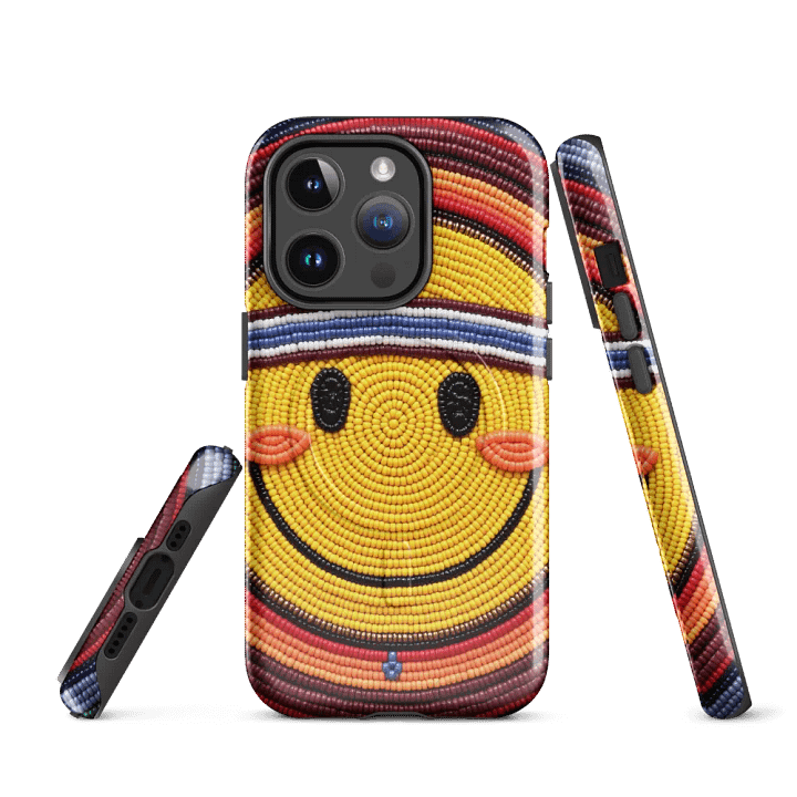 Native Smiley Face Faux-Beaded iPhone® Case product image (3)