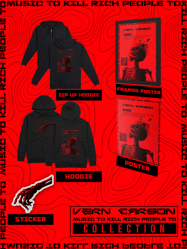 Music To Kill Rich People To Merch