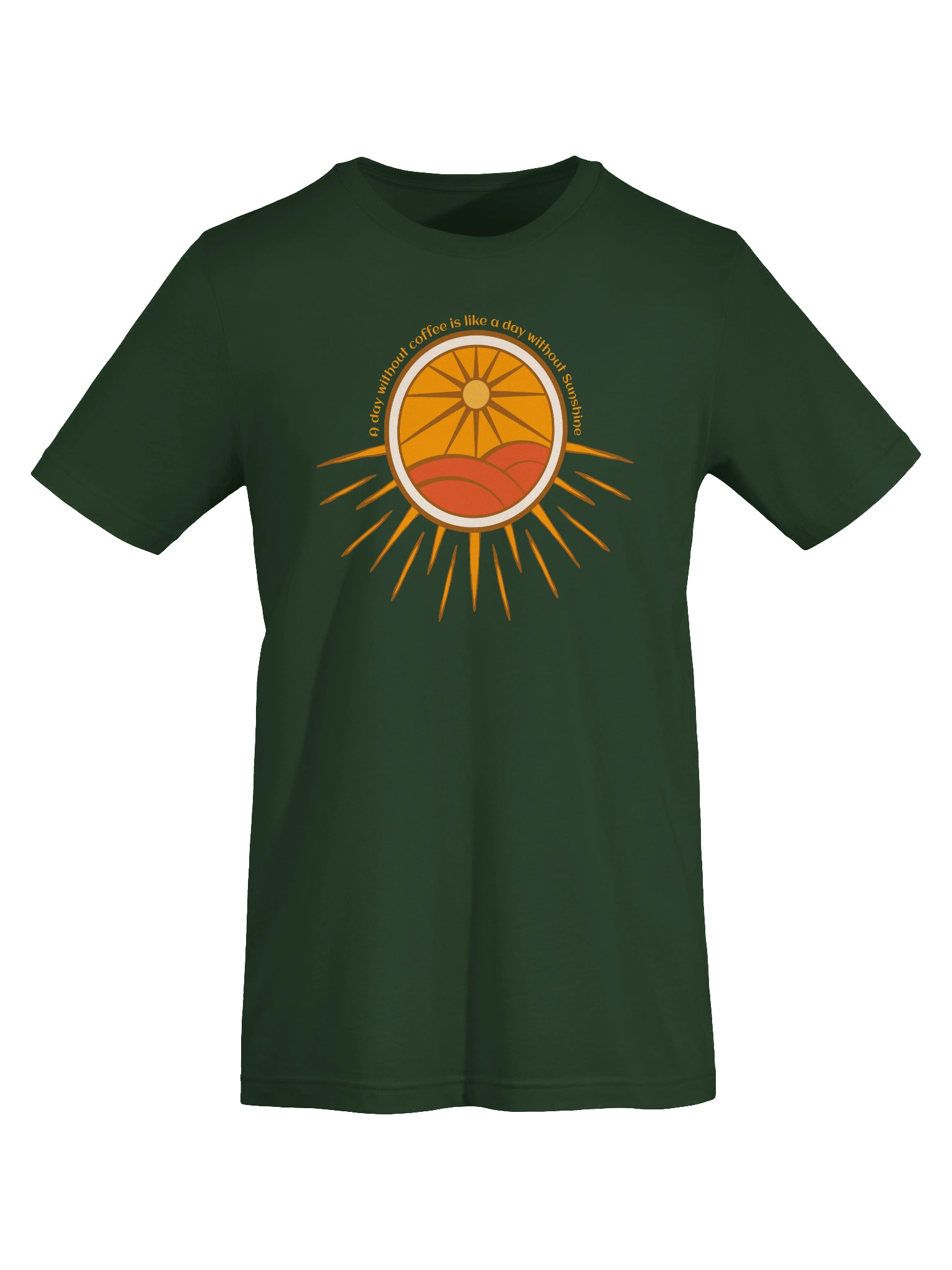 Coffee's Radiant Sunburst Tee product image (4)