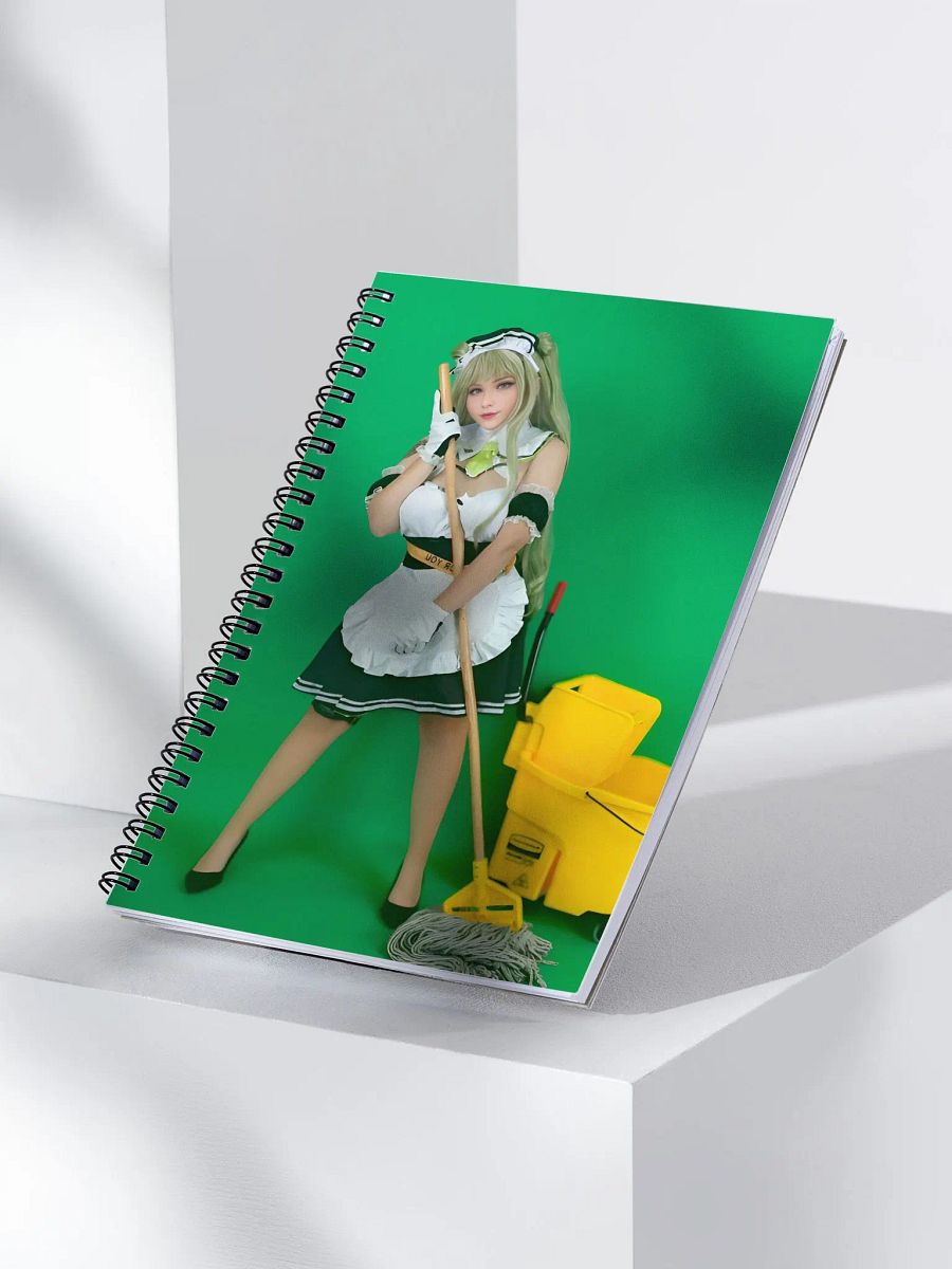 JuicyJinxs Spiral Notebook – Soda and Blanc from Nikke product image (3)