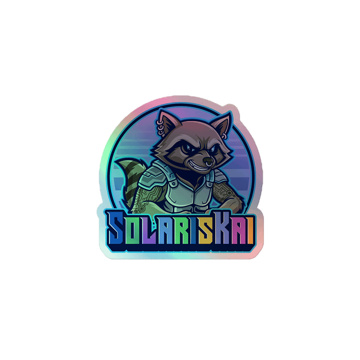 Kai The Racoon - Sticker product image (1)
