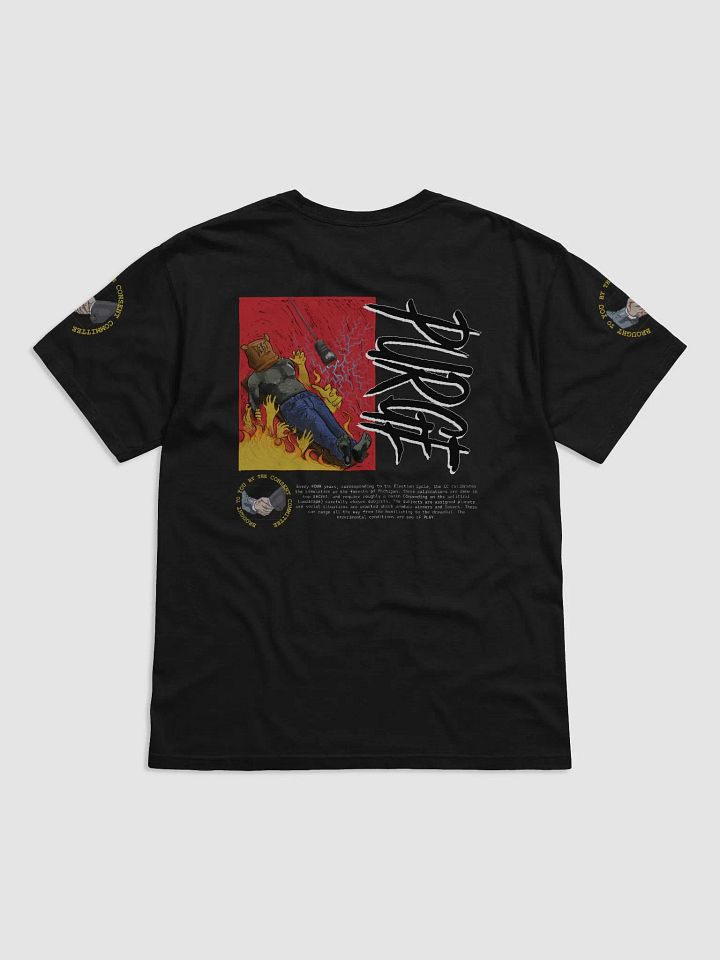 PURGE- PIT & THE PENDULUM T-Shirt Full-design Red product image (2)