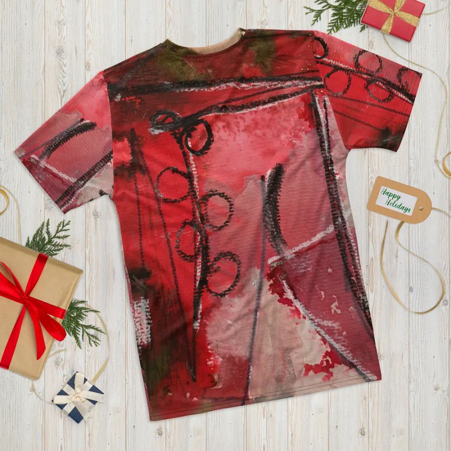original painting by b.reters ink mixed media printed on tshirt product image (11)