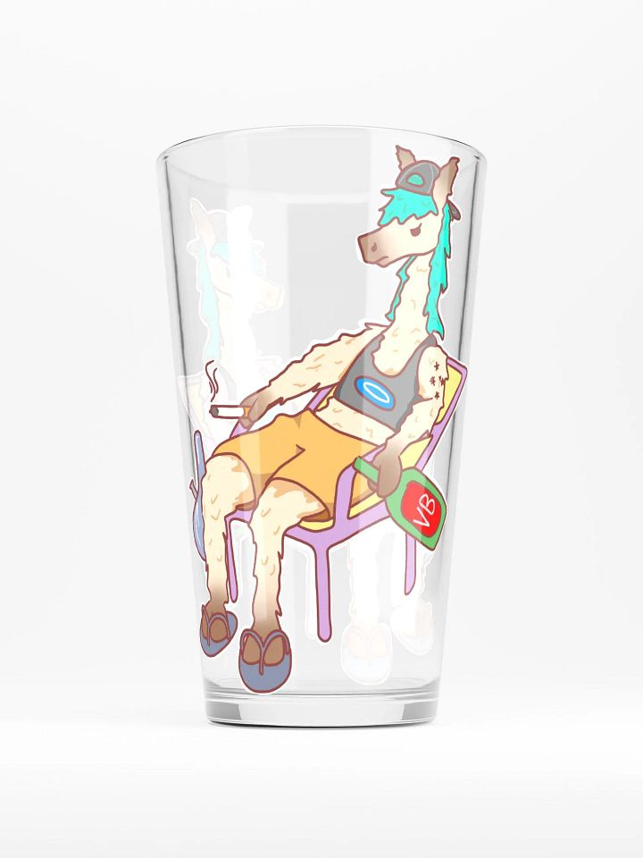 Bogan Lama Pint Glass product image (1)