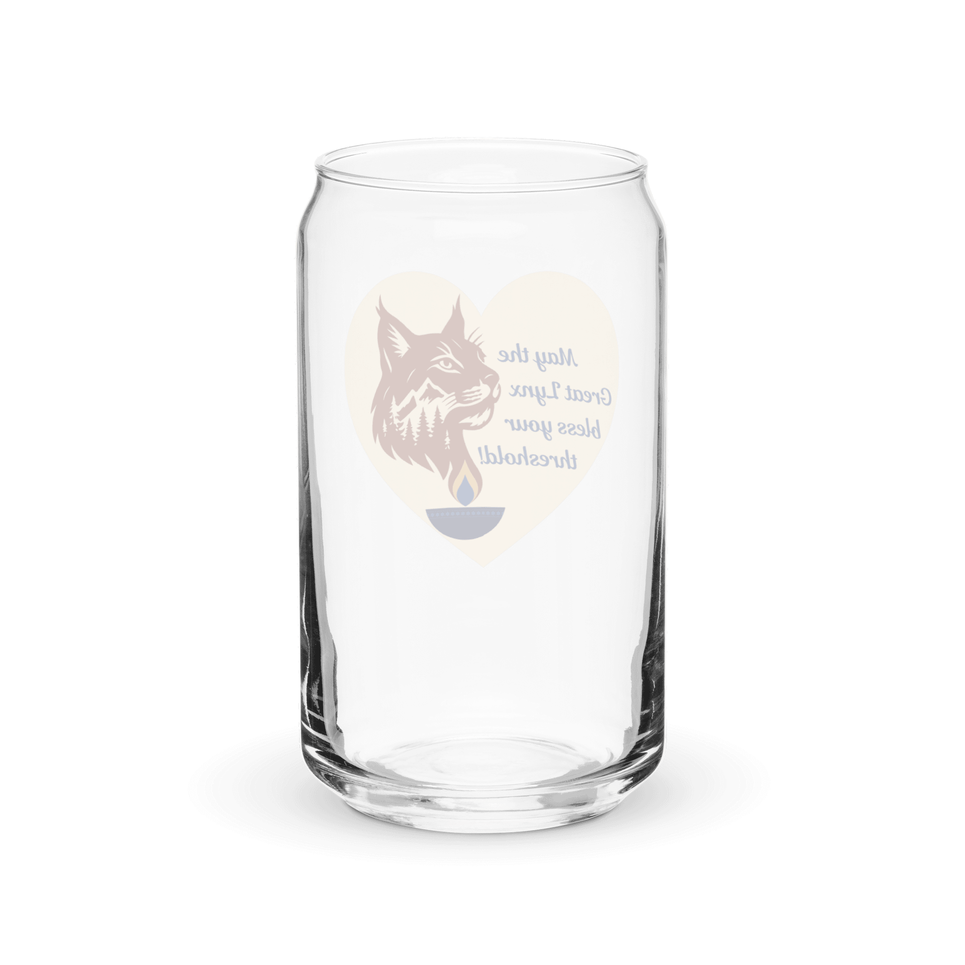 Great Lynx Blessing Can-Shaped Glass product image (2)