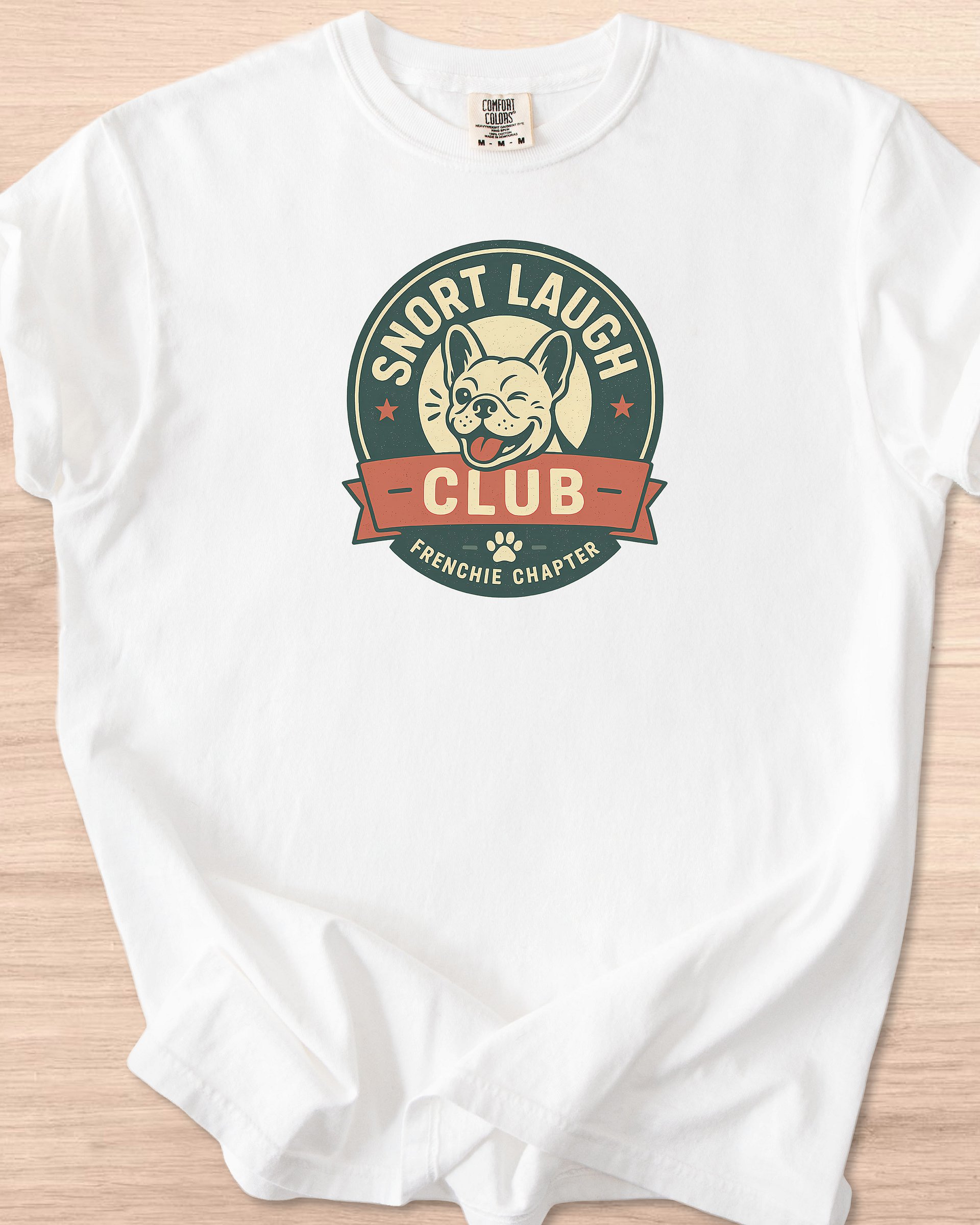 Snort Laugh Club (Frenchie) Tee product image (97)