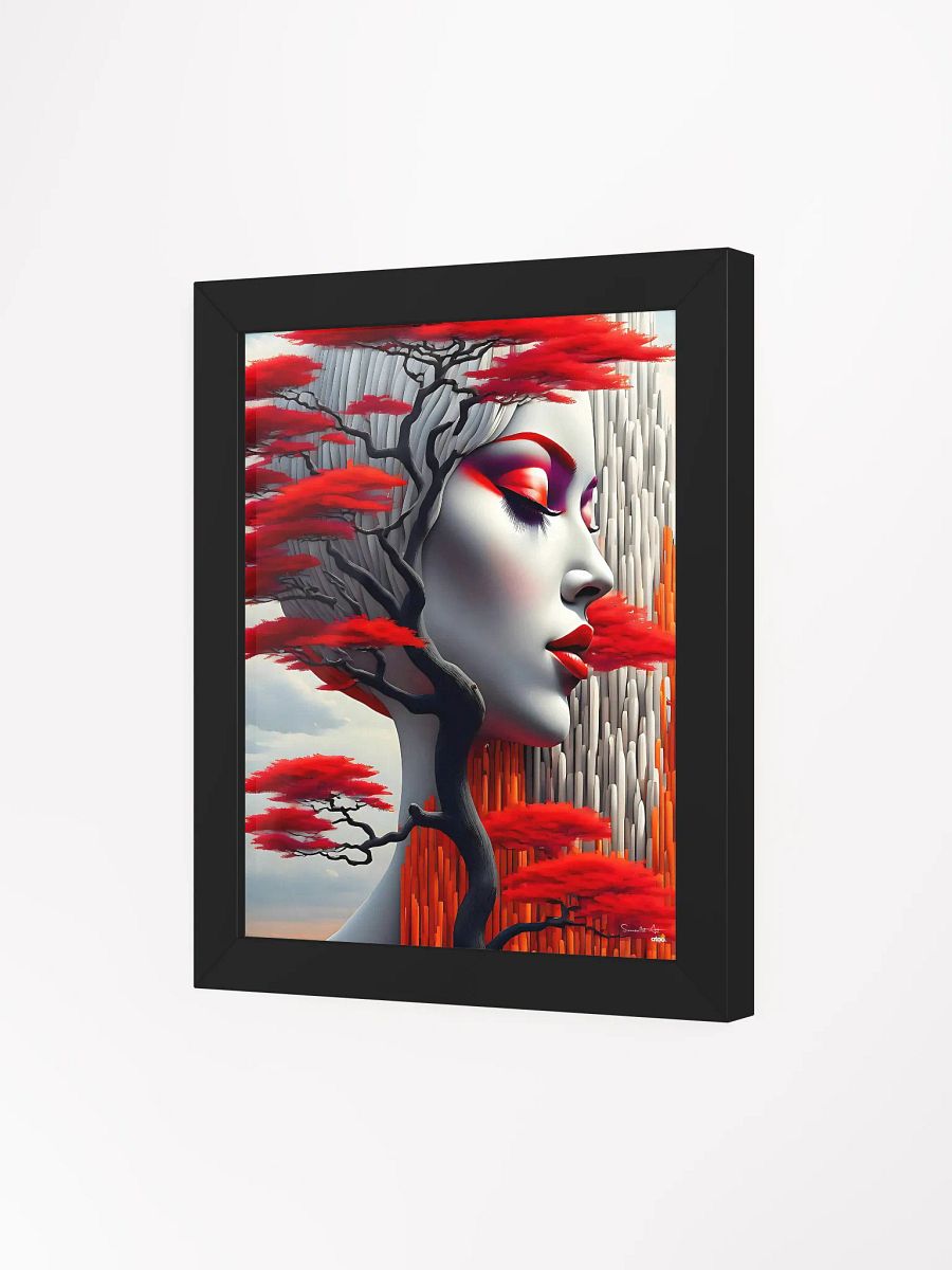 The Colorful Woman of Dreams: Bring Surreal Art to Your Home with This Framed Wall Painting product image (31)