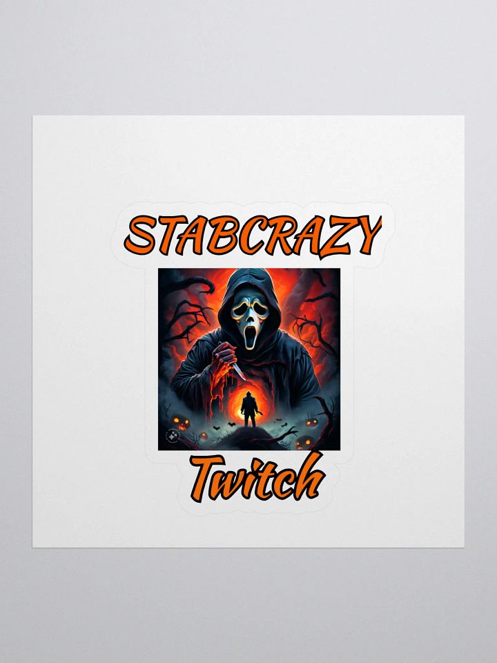 ghostface stabcrazy twitch sticker product image (1)