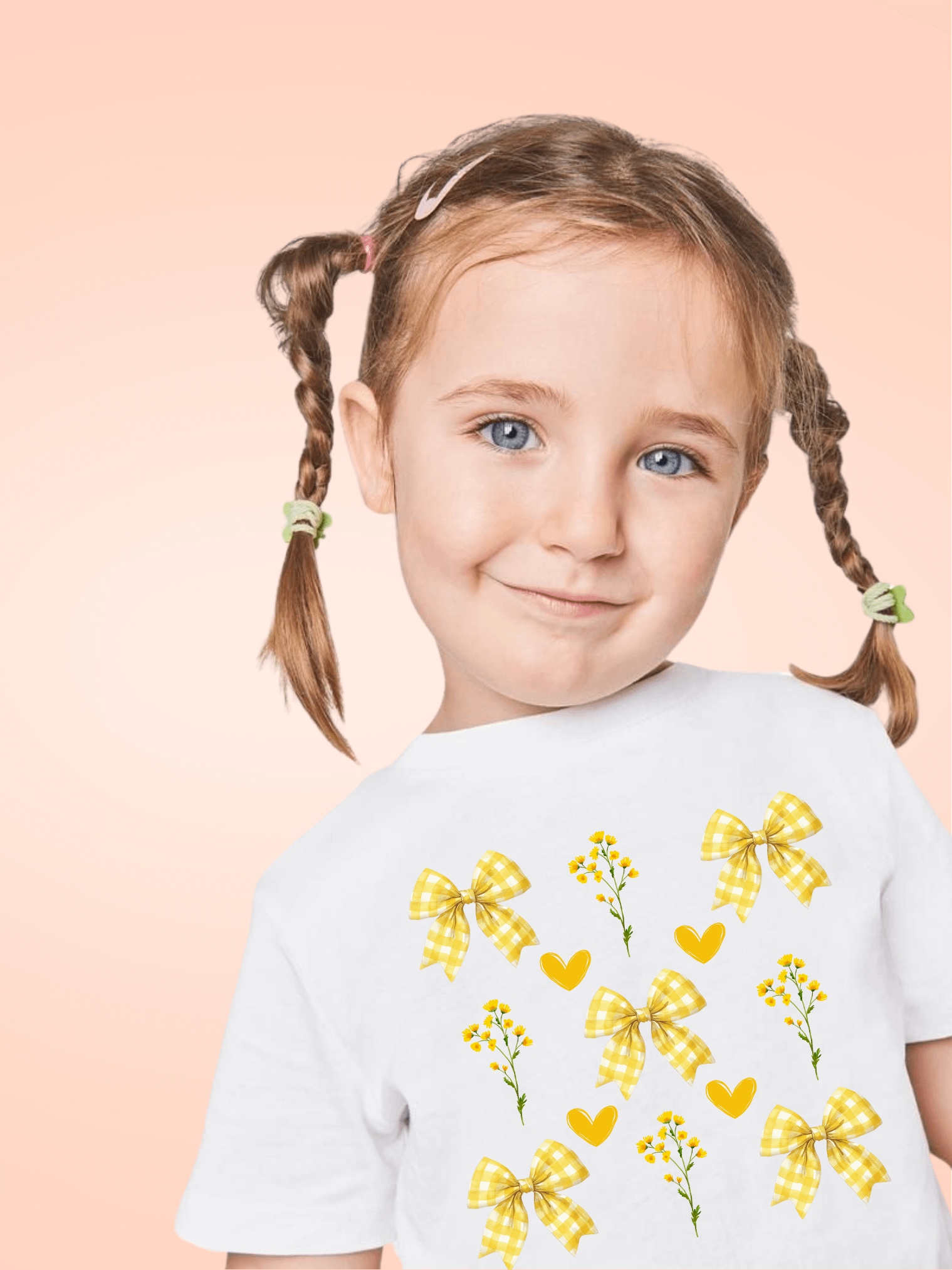 Sunshine Bows and Blooms Kid's T-Shirt product image (2)