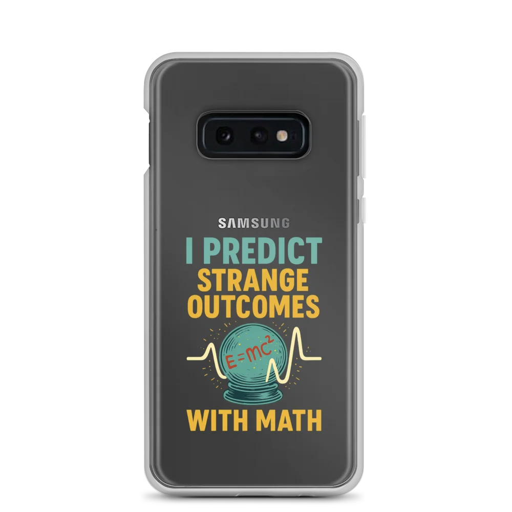 E=mc² Crystal Ball Clear Samsung® Case product image (3)