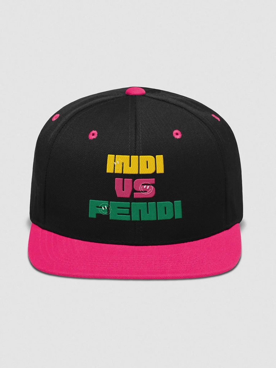 Indi Pink & Black Snapback Hat product image (1)