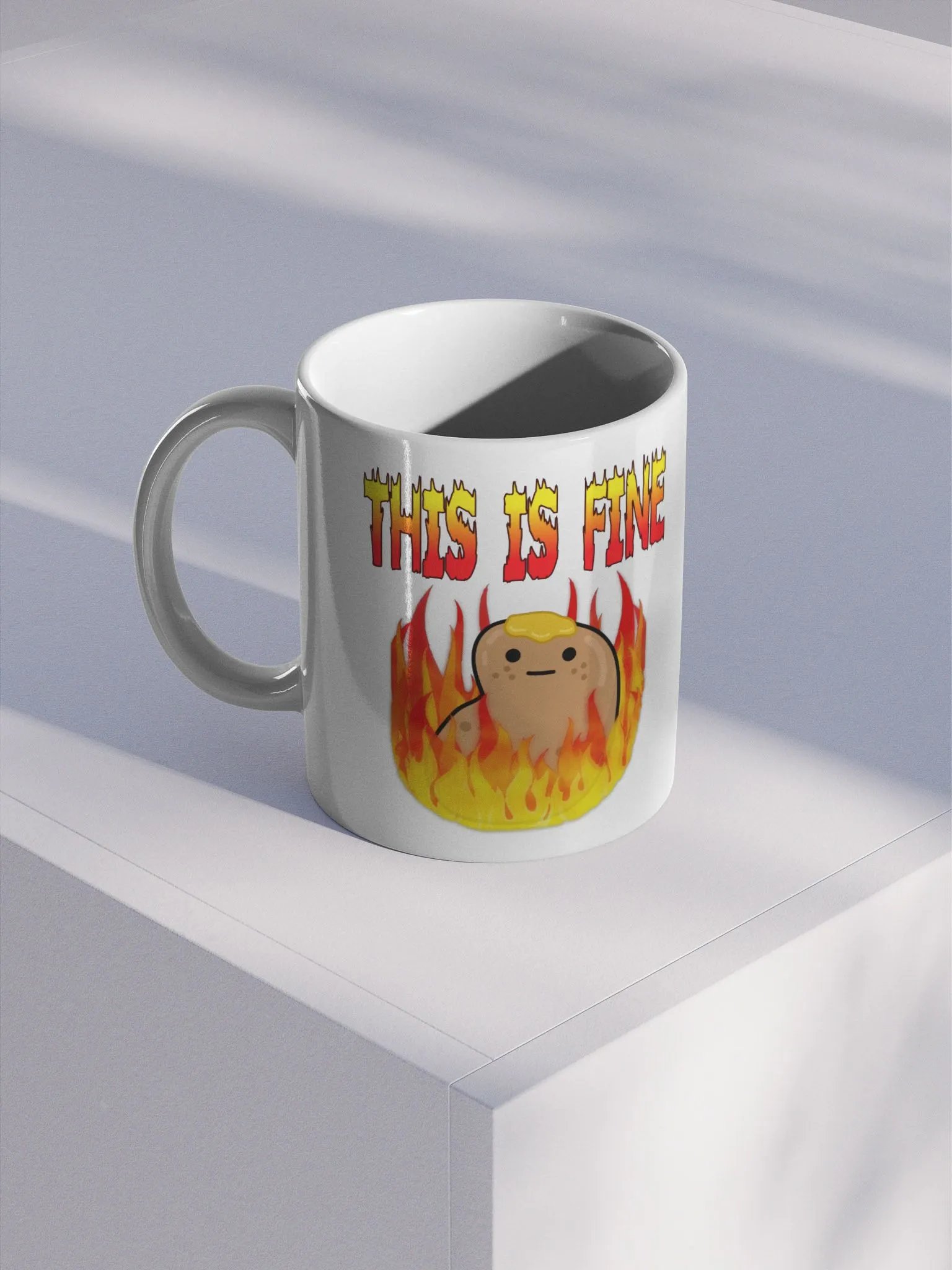 This Is Fine Mug product image (1)