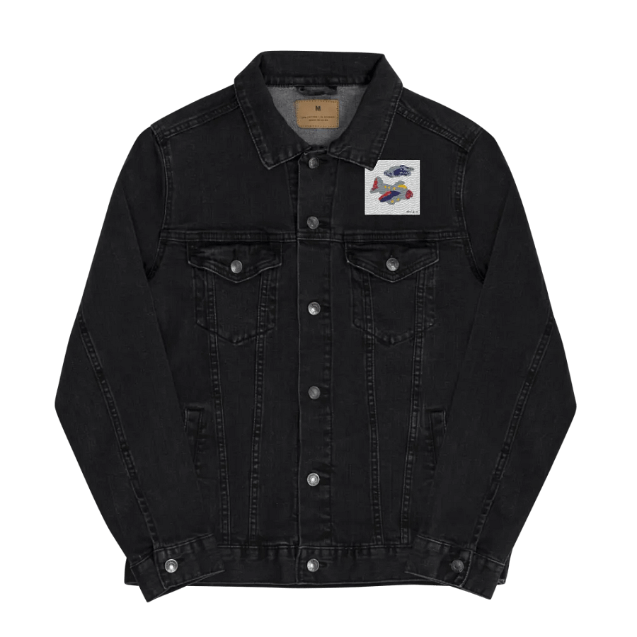 Kid Airplane (Threadfast Denim Jacket) product image (6)