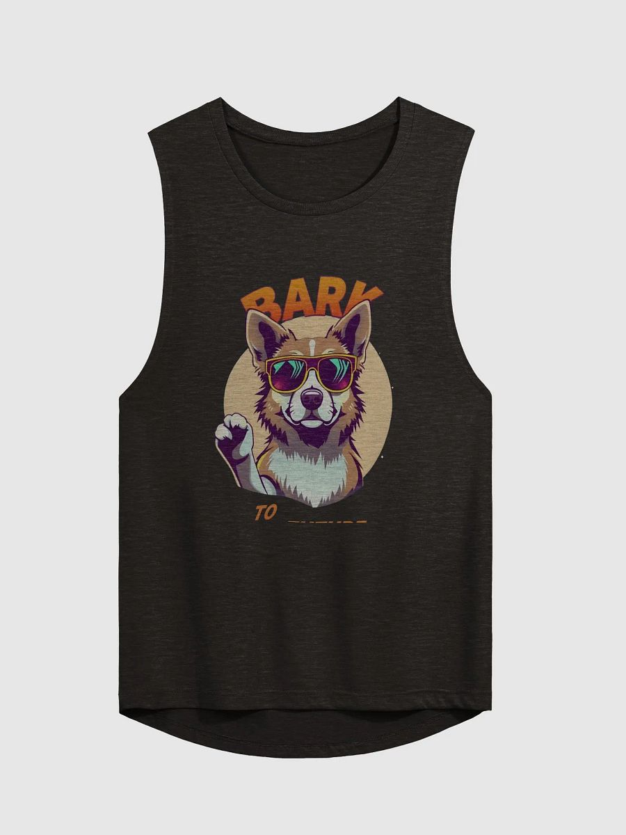 BARK to the FUTURE Dog Sunglasses Muscle Tank Bella+Canvas (Womens's) product image (1)