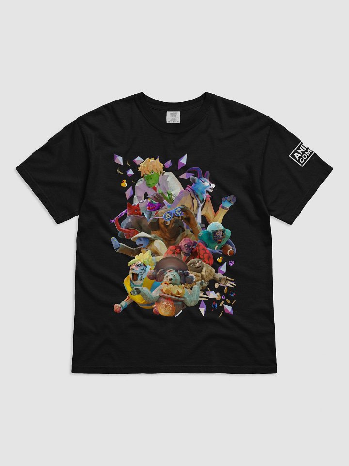 T-shirt (Black / Characters) product image (1)