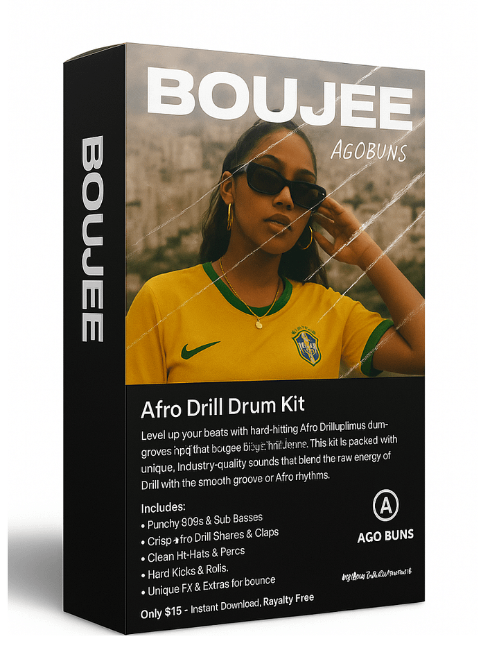 BOUJEE | Afro Drill Drum Kit product image (1)
