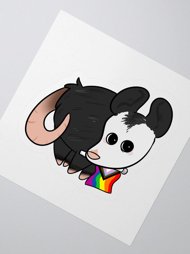Progress Possum Sticker product image (2)