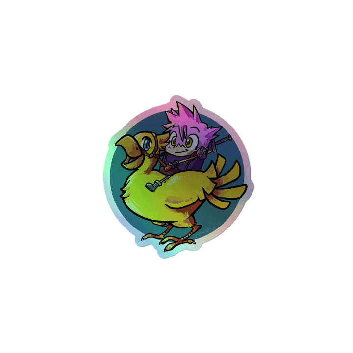 Plumcobo Holo Sticker product image (1)
