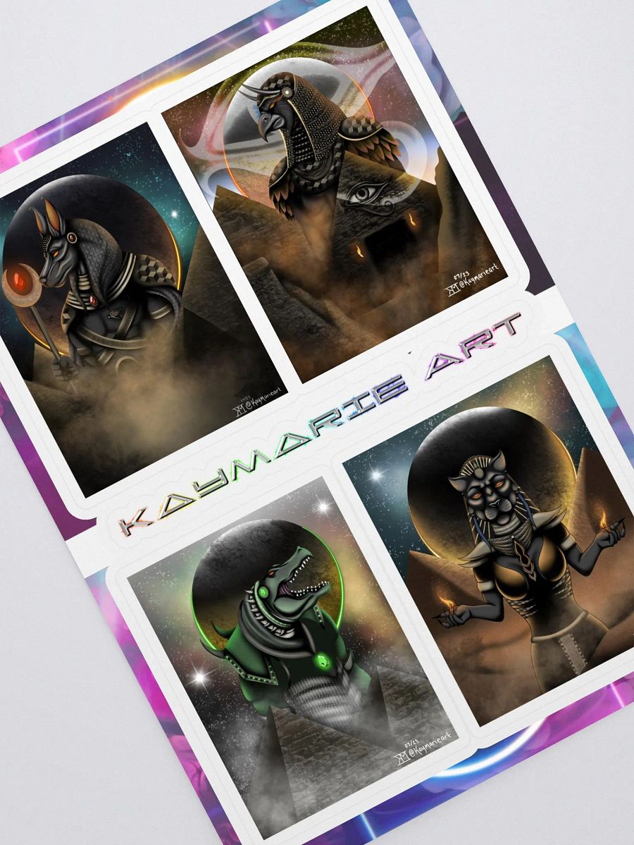 Rise of Gods Sticker Sheet product image (1)