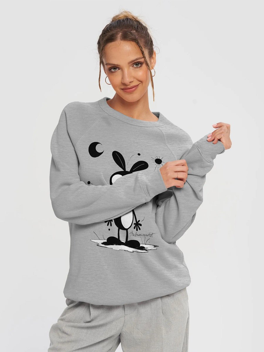 Bella+Canvas Unisex Sponge Fleece Raglan Sweatshirt product image (1)