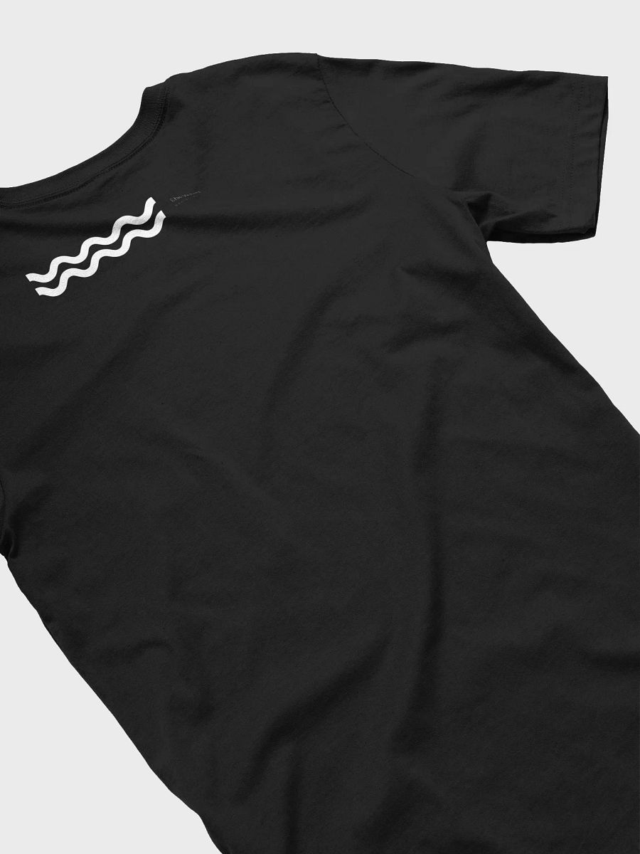 Pixelated Monochrome Waves T-Shirt product image (39)